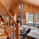 Wooden Western Tiny Haus